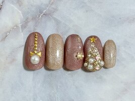 クリスマスネイル