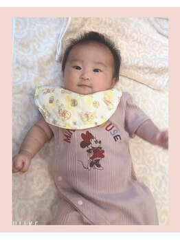 きょうわ整体院/施術中のお子さまの様子