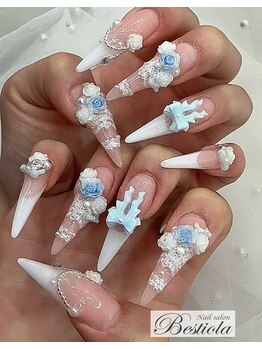 ベスティオーラ 長堀橋店/レース＆フラワーネイル