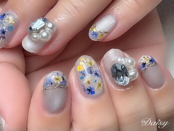 押し花ネイル　マグネット