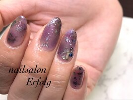 シアーパープルネイル【銀座】