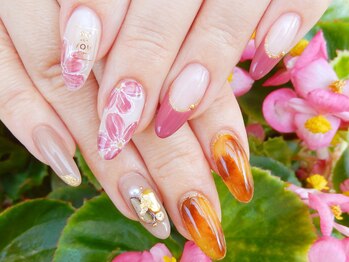 フラッシュネイル SORIO宝塚店/除去付デザイン定額コ-ス◇