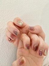 ニキ ヘアー ネイル(niki hair nail)/ミラーアート