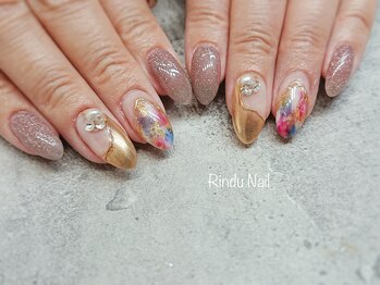 リンドゥネイル(Rindu Nail)/夏ネイル1