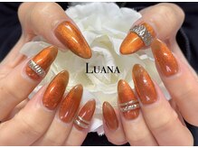 ルアナ(Luana)/メタルパーツネイル/大人可愛い