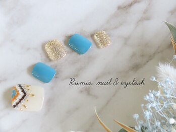 ルミア(Rumia)/Foot ピーコックネイル