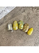 ニコルネイル(nicole nail)/H1626 kinmirai