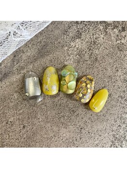 ニコルネイル(nicole nail)/H1626 kinmirai