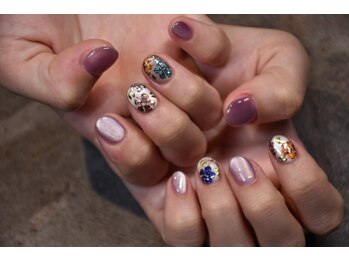 ワンカラーデザイン4本付き