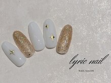 リリックネイル 本八幡店(LyricNail)/冬のシンプルデザイン