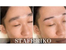 オーメンズ 名古屋栄店/メンズ眉毛パーマ【眉毛サロン】