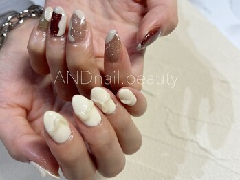 アンドネイル ビューティー(AND nail,beauty)/秋ネイル/フラッシュ/藤沢