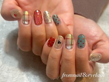 フロムネイルアンドアイラッシュ 神戸三宮(from nail&eyelash)/パラジェル取扱/フィルイン施術