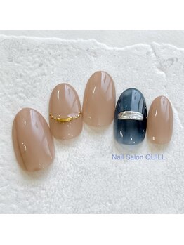 ネイルサロン クイル(QUILL)/３月ちょこっとアート（１）