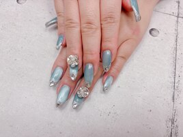 ロングフレンチネイル