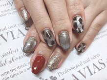 ラヴィアスプラス(LAVIAS+)/【ジェル】お好きなアート6本