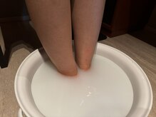 全アロマメニュー足湯付き！