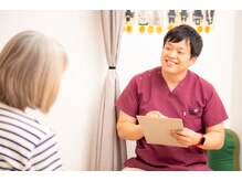 生駒サン整骨院/丁寧なカウンセリング