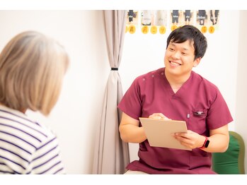 生駒サン整骨院/丁寧なカウンセリング