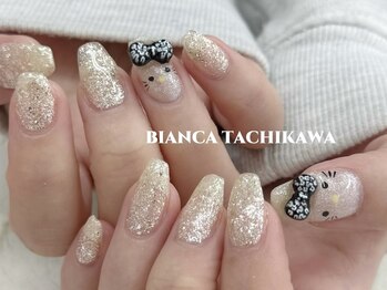 ビアンカ フロム中武立川店(Bianca)/キティーネイル¥6500