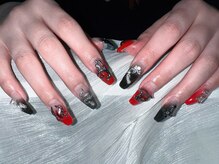 トゥートゥー(TOUTOU)/赤x黒カラーグラ