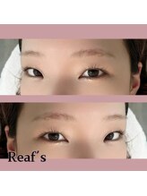 エステルーム リーフズ 厚木店/まつげパーマ韓国風束感メーテル