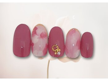 アイラッシュアンドネイルサロン カンカ(Kanka)/ネイルデザインC15￥6，900