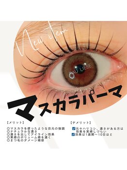 ラウリーベ(Rau Liebe)/【韓国発】次世代マスカラパーマ