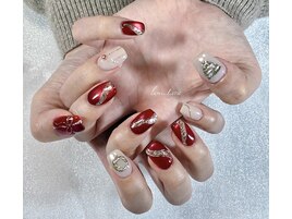 クリスマスネイル