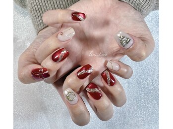 ルミリラ(lumi.Lyra)/クリスマスネイル
