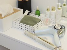 サロン ド エステティック ルチア 東京店/リファのドライヤー全室完備