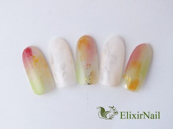エリクサーネイル 五反田(Elixir Nail)/定額a シンプル/クーポン使用
