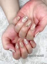 マンディーズ(MandY's)/花/上品/ヌーディ―/大人