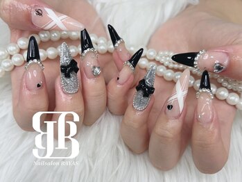 ネイルサロンレイアス(RAYAS)/フレンチリボンネイル