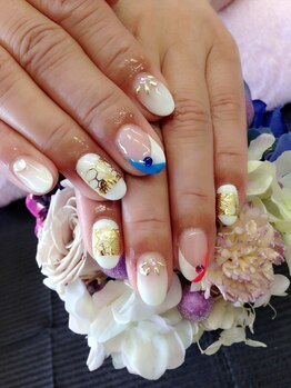 ネイルサロンアンドスクール ヴィタリティ(Vita-lity)/新作ゴールドレース