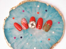 ネイルサロンアンドスクール アイビー(IVY)/カメリア☆３D