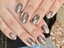 ビューティーフロア ビビット サロンアンドスクール(BEAUTYFLOOR vivid salon&school)/ダークマーブルネイル★