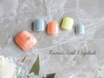 ルミア(Rumia)/Foot チェックデザイン