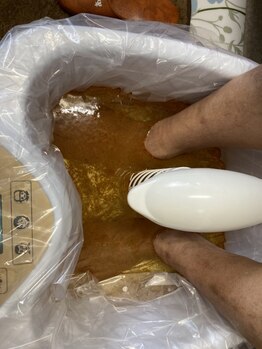 あららぎ苑の写真/あったかい足湯に浸けるので、代謝が上がる!足がほっそりします♪ご夫婦、お友達とペア来店大歓迎◎