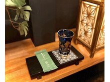 施術後はデトックス効果のある薬膳茶サービス♪お水もご用意有◎