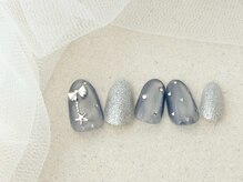 リベレ 心斎橋店(LIBELLE)/シアーカラー/リボン/韓国っぽ