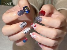 イロアム(iroam)/概念ネイル/ハートネイル/ラメ