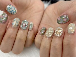 【稗田】ニュアンスネイル