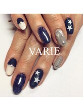 ヴァリエ(VARIE)/ネイビー×星