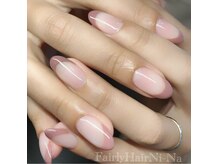 フェアリーヘア ニーナ(Fairy Hair Ni-na)/パラジェル フレンチネイル♪♪