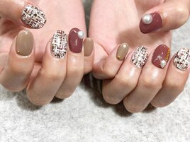 ツイードネイル