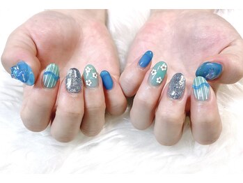 リーヴェ(Riebe)/Blue＆mint green