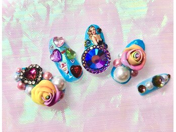 ジュエル ラ メール(Jewel la mer)/ゆめかわ☆派手ネイル☆