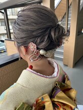 スカイ(sky)/成人式★振袖★ヘアアレンジ