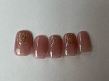 アイネイルズ 梅田店(I nails)/ちゅるんピンクラメ